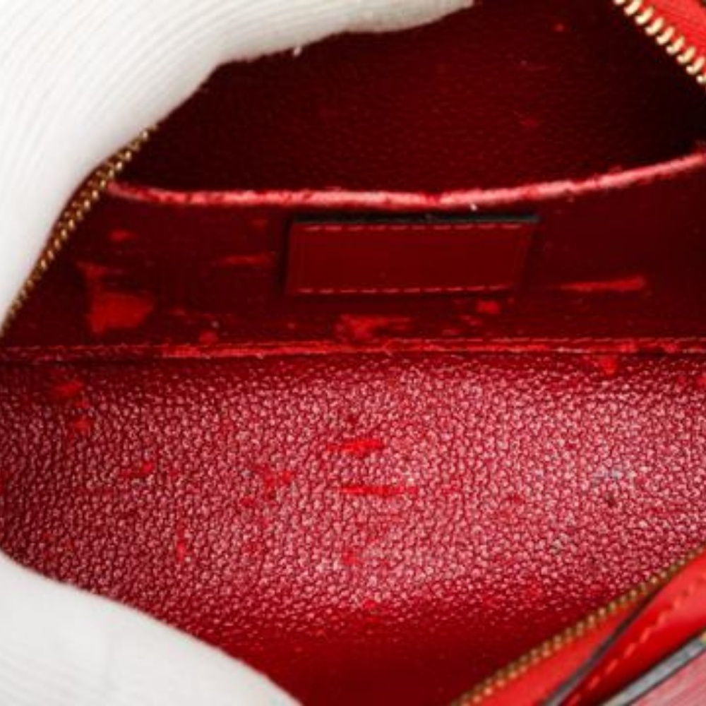 Louis Vuitton Red Dauphine Epi Leather Pm Cosmetic - Picture 6 of 8